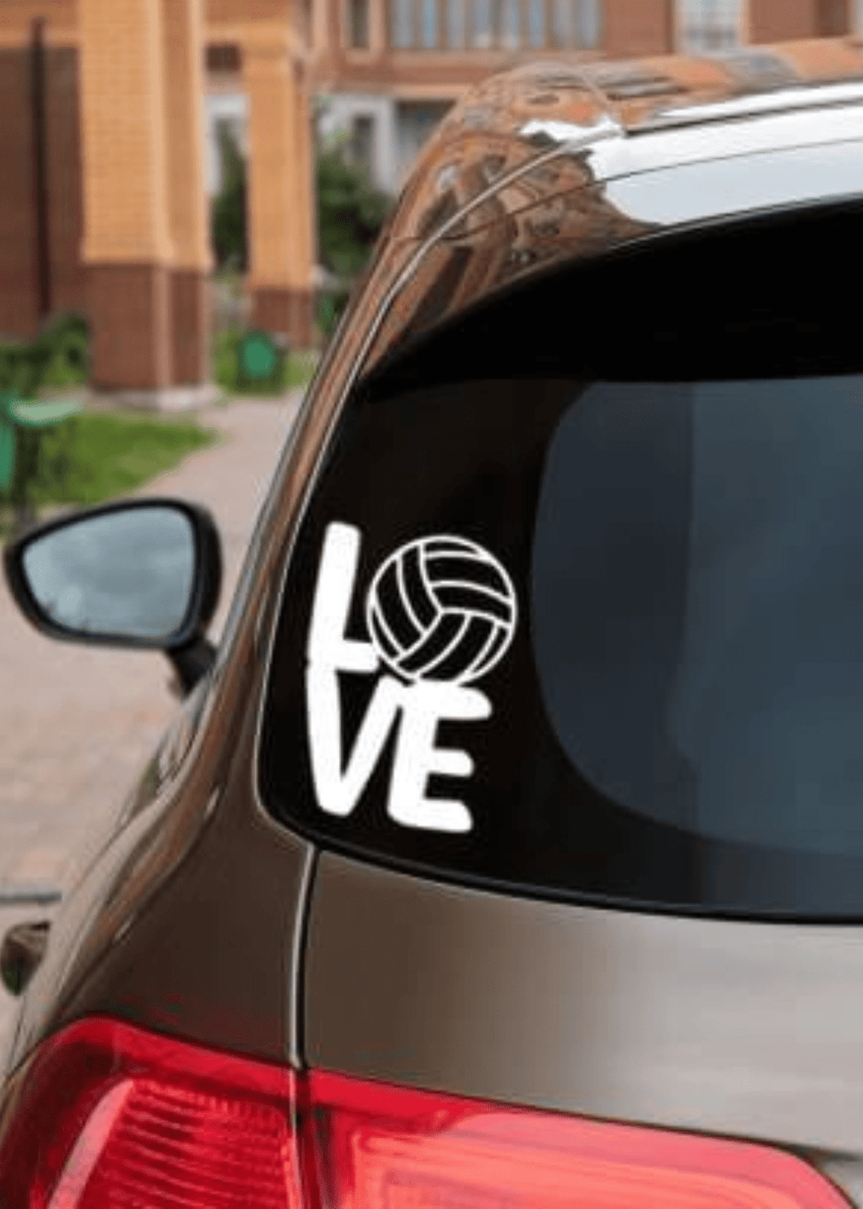 Volleyball Love Vinyl Decal